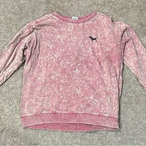 Victoria's Secret Pink Maroon Sweatshirt